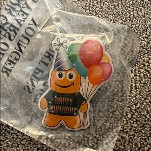 Birthday Amazon Peccy Balloon Pin - Multicolor